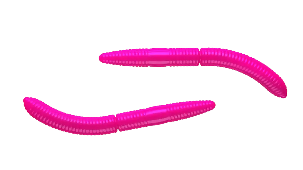 Libra Lures Fatty D'Worm 65 Cheese 6,5cm 001 - white