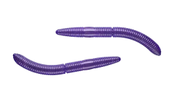 Libra Lures Fatty D'Worm 75 Cheese 7,5cm 001 - white
