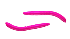 Libra Lures Fatty D'Worm 75 Cheese 7,5cm 001 - white