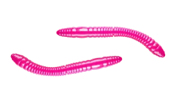Libra Lures Fatty D'Worm Tournament 55 Cheese 5,5cm 000 - glow uv green