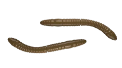Libra Lures Fatty D'Worm Tournament 55 Cheese 5,5cm 000 - glow uv green
