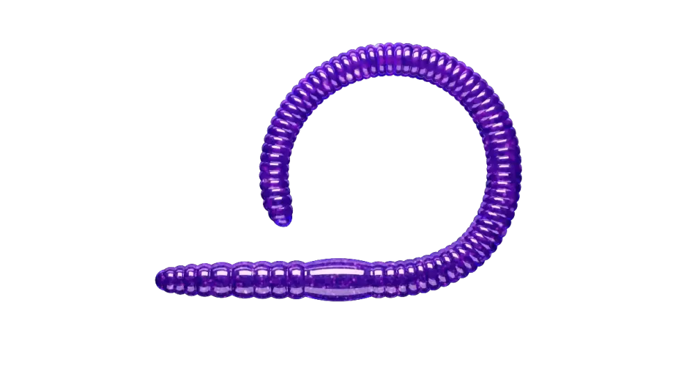 Libra Lures Flex Worm 95 Cheese 9,5cm 000 - glow uv green