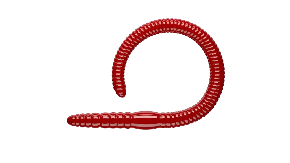 Libra Lures Flex Worm 95 Cheese 9,5cm 000 - glow uv green