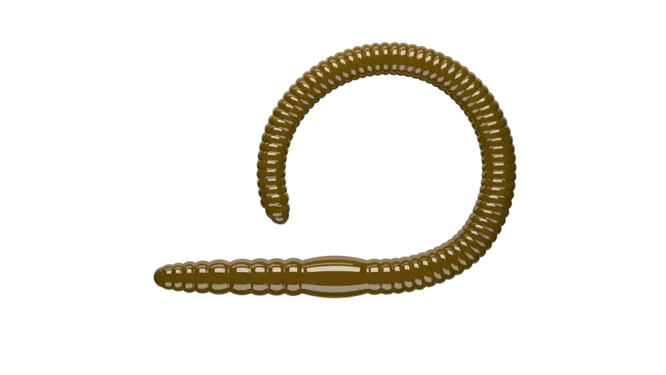 Libra Lures Flex Worm 95 Cheese 9,5cm 000 - glow uv green