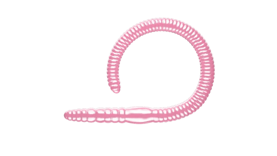 Libra Lures Flex Worm 95 Cheese 9,5cm 000 - glow uv green