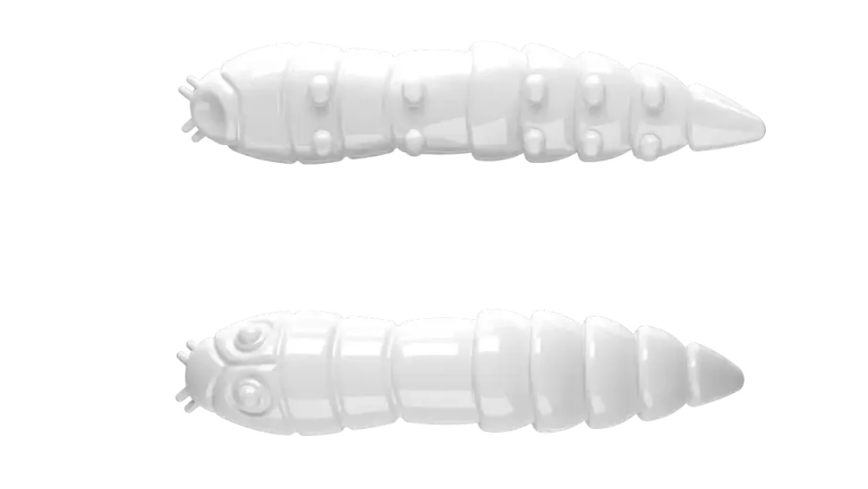 Libra Lures Kukolka 42 Knoblauch 4,2cm 001 - white