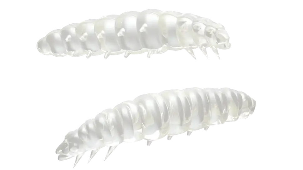Libra Lures Larva 45 Cheese 4,5cm 001 - white