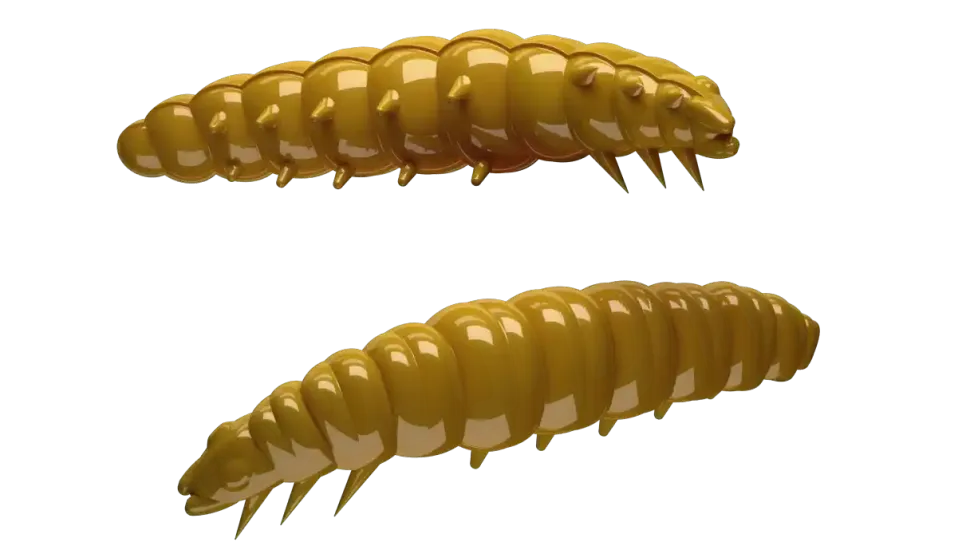 Libra Lures Larva 45 Cheese 4,5cm 001 - white