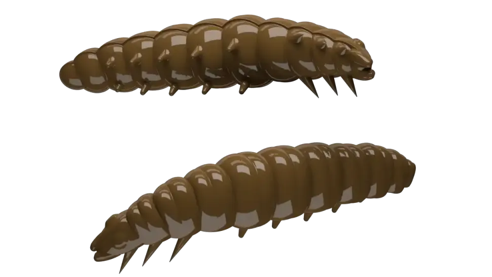 Libra Lures Larva 45 Cheese 4,5cm 001 - white