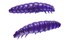 Libra Lures Larva 30 Knoblauch 3cm 001 - white