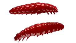 Libra Lures Larva 30 Knoblauch 3cm 001 - white