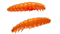Libra Lures Larva 30 Knoblauch 3cm 001 - white