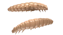 Libra Lures Larva 45 Knoblauch 4,5cm 004 - silver pearl