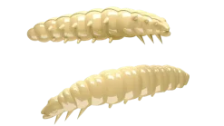 Libra Lures Larva 45 Knoblauch 4,5cm 004 - silver pearl