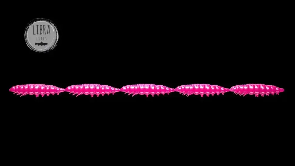 Libra Lures Larva Multi 25 -5x5 Cheese 2,5cm 001 - white