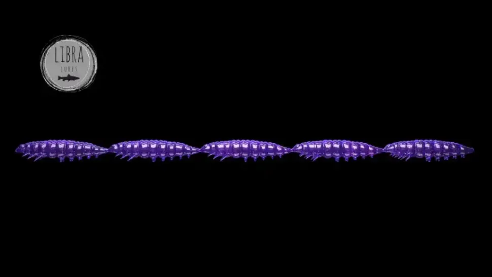 Libra Lures Larva Multi 25 -5x5 Cheese 2,5cm 001 - white