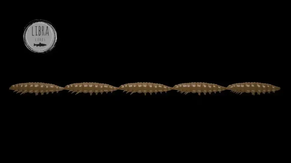 Libra Lures Larva Multi 25 -5x5 Cheese 2,5cm 001 - white