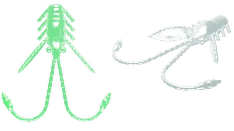 Libra Lures Pro Nymph 18 Cheese 1,8cm 001 - white
