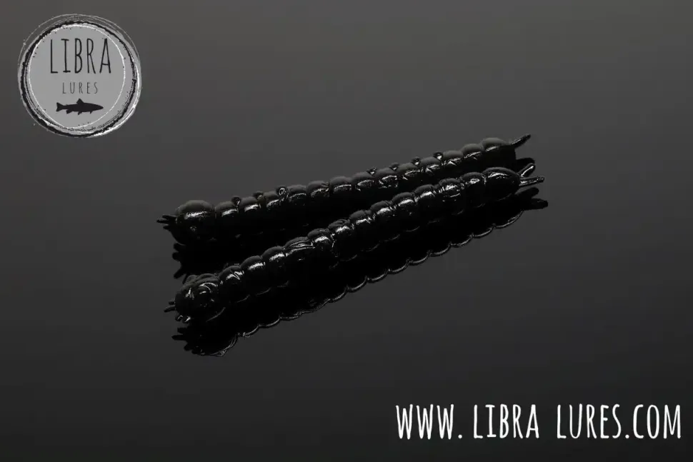 Libra Lures Slight Worm 38 Cheese 3,8cm 001 - white