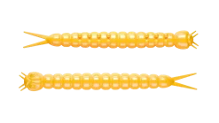 Libra Lures Slight Worm 38 Cheese 3,8cm 001 - white