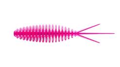 Libra Lures Turbo Worm 56 Cheese 5,6cm 000 - glow uv green