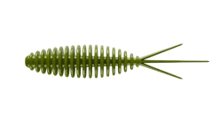 Libra Lures Turbo Worm 56 Cheese 5,6cm 000 - glow uv green