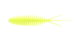 Libra Lures Turbo Worm 56 Cheese 5,6cm 000 - glow uv green