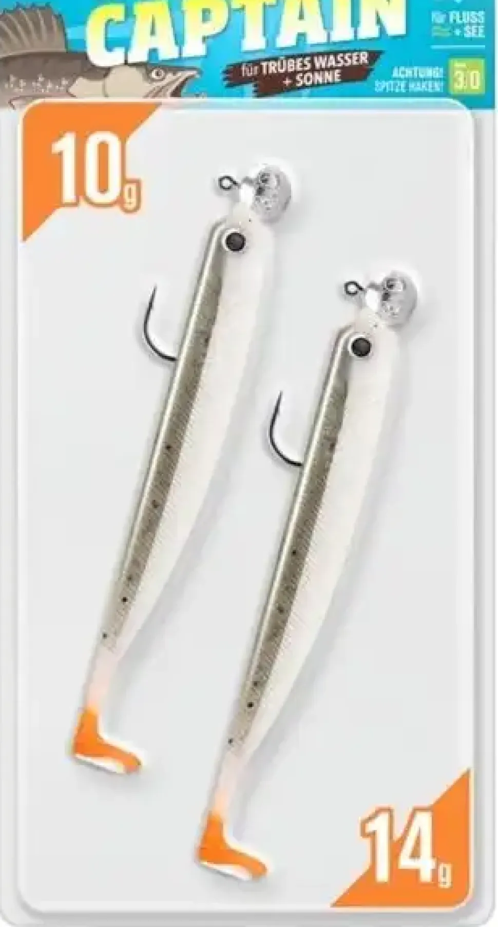 Lieblingsköder Actionpack 10g und 14g 12,5cm Captain