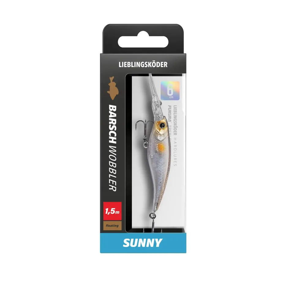 Lieblingsköder Barschwobbler 60F 6cm Sunny