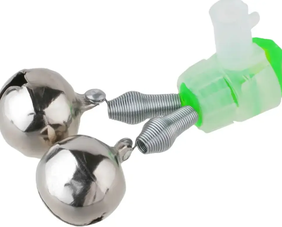 Mikado Doppel Aal- Glocke 3er Pack mit Knicklichthalter D=14mm