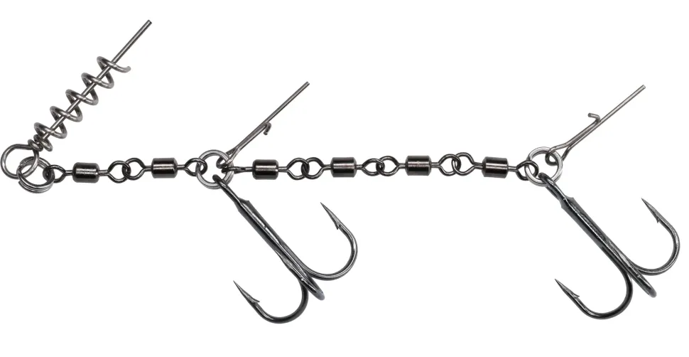 Mikado Jaws Dbl. Evo Stinger XL 35kg Drilling #2/0