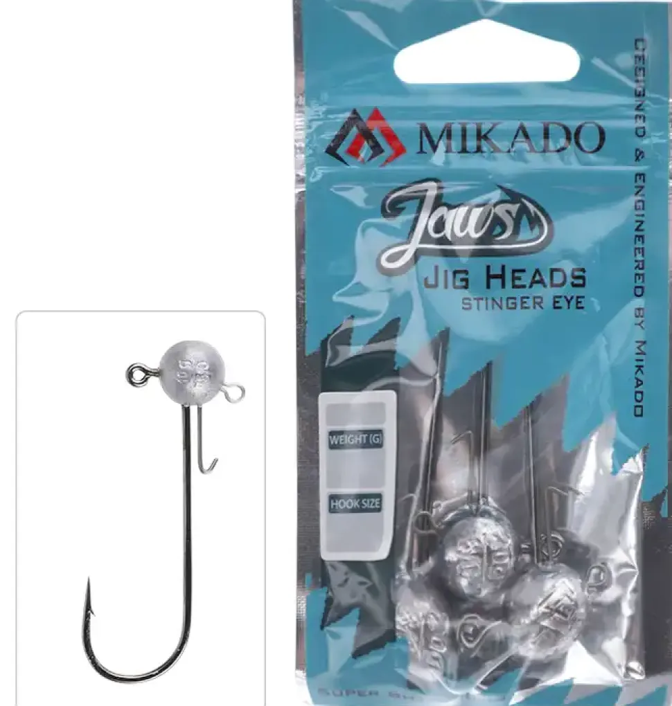 Mikado Jig Head Stinger Eye 10g #12/0 2pcs.