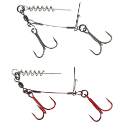 Savage Gear Carbon49 Corkscrew Stinger 2 Drilling #1