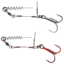 Savage Gear Carbon49 Corkscrew Stinger 1 Drilling #1