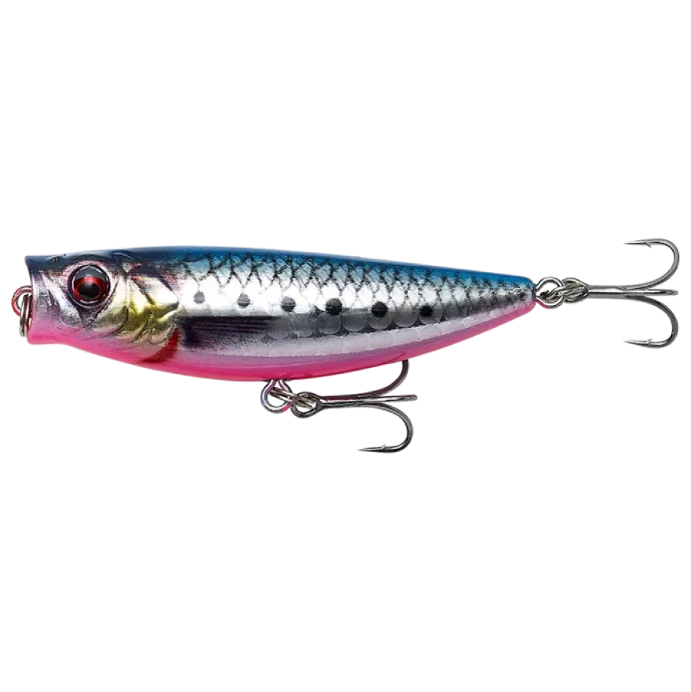 Savage Gear 3D Minnow Popwalker F 8cm Pink Belly Sardine PHP