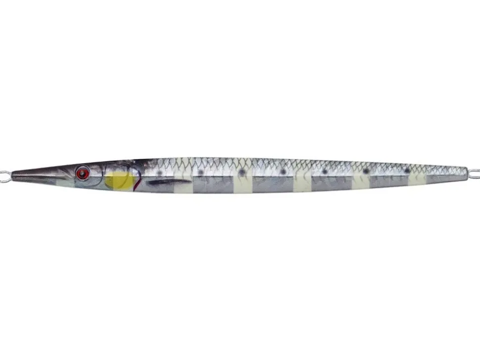 Savage Gear 3D Needle Jig 17cm 60g Glow Zebra PHP