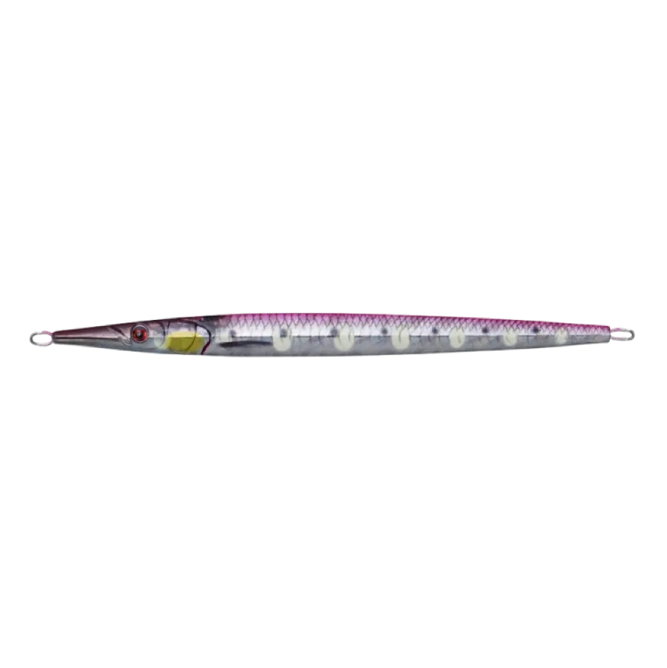 Savage Gear 3D Needle Jig 17cm 60g Glow Zebra PHP