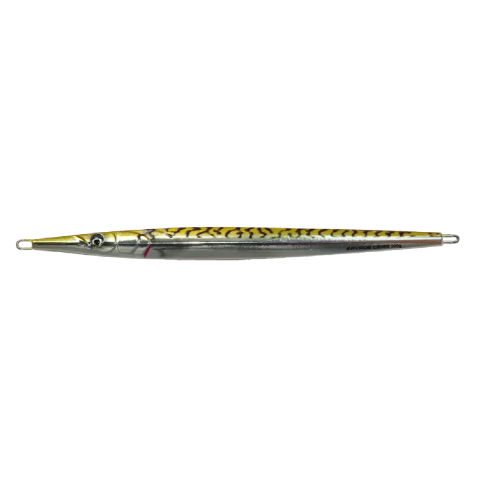 Savage Gear 3D Needle Jig 17cm 60g Glow Zebra PHP