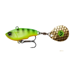 Savage Gear Fat Tail Spin 24g White Silver