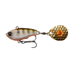 Savage Gear Fat Tail Spin 24g White Silver