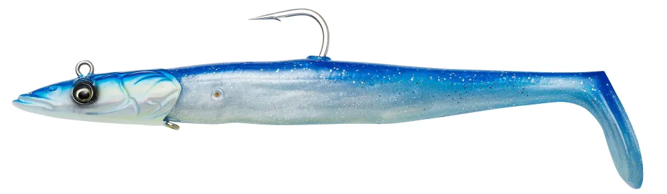 Savage Gear Sandeel V2 15,5cm Green Silver