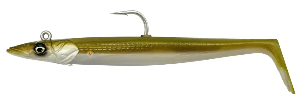 Savage Gear Sandeel V2 18cm Green Silver