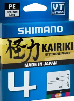 Shimano Kairiki 4 300m Multicolor 0,06mm 4,4kg