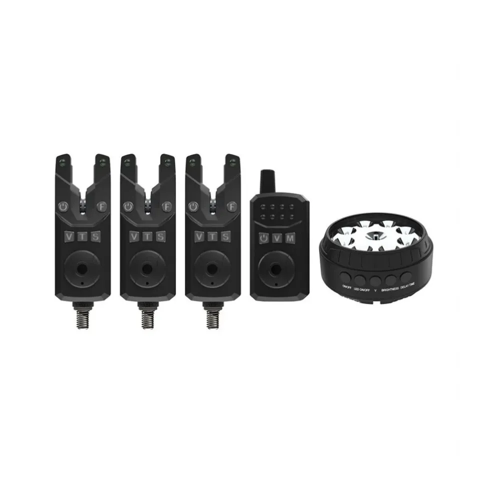 Sonik SKS2 Alarm Set 3+1 + Bivvy Lamp