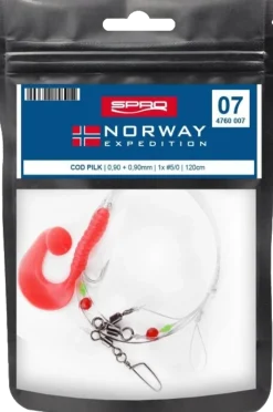 Spro Norway Expedition Rig 7 Cod Pilk Gr.5/0 120cm 0,9mm 1 1,2m