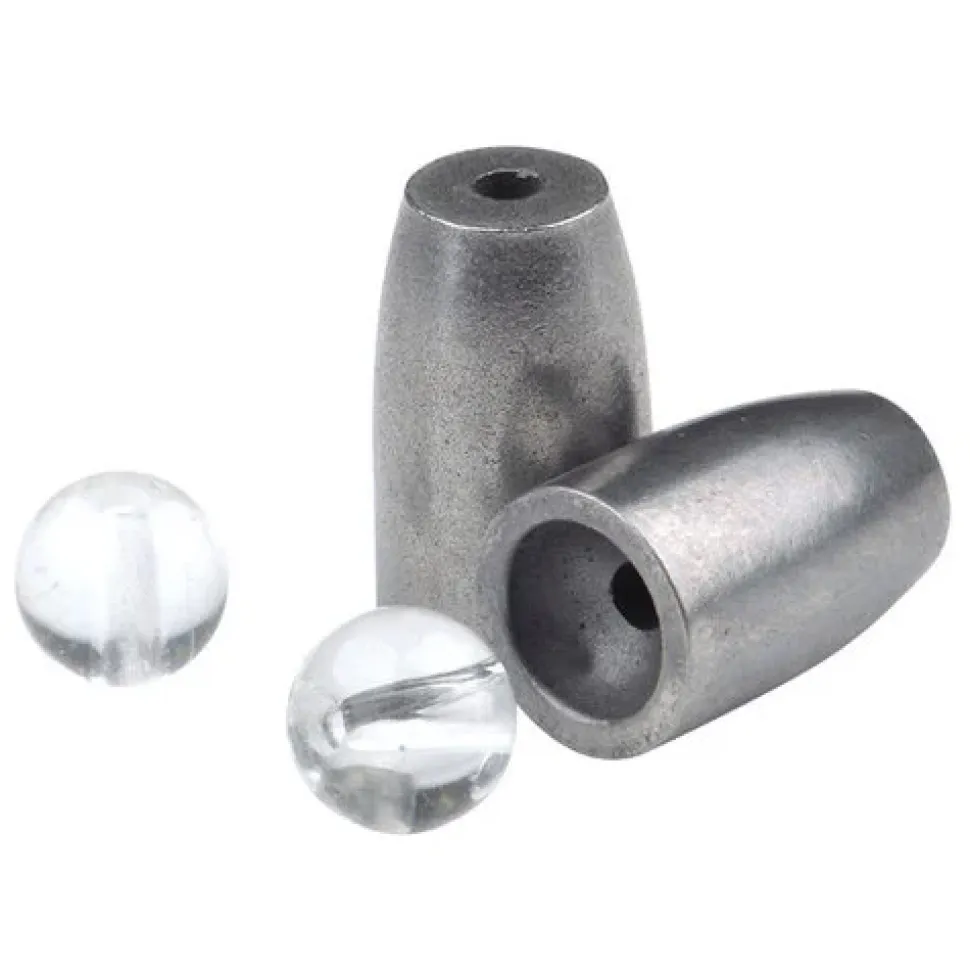 Spro Stainless Steel Bullet Sinkers + Glass Beads 1,8g
