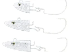 Westin Magic Minnow Weedless Jig Spare Head 19g For Body 10cm #1/0 2Stk. Silver