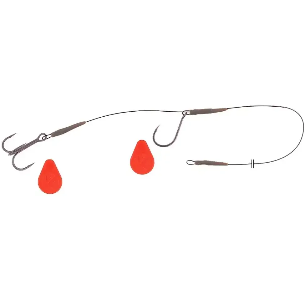 Zeck Single Hook & Treble Rig #2/0 #6