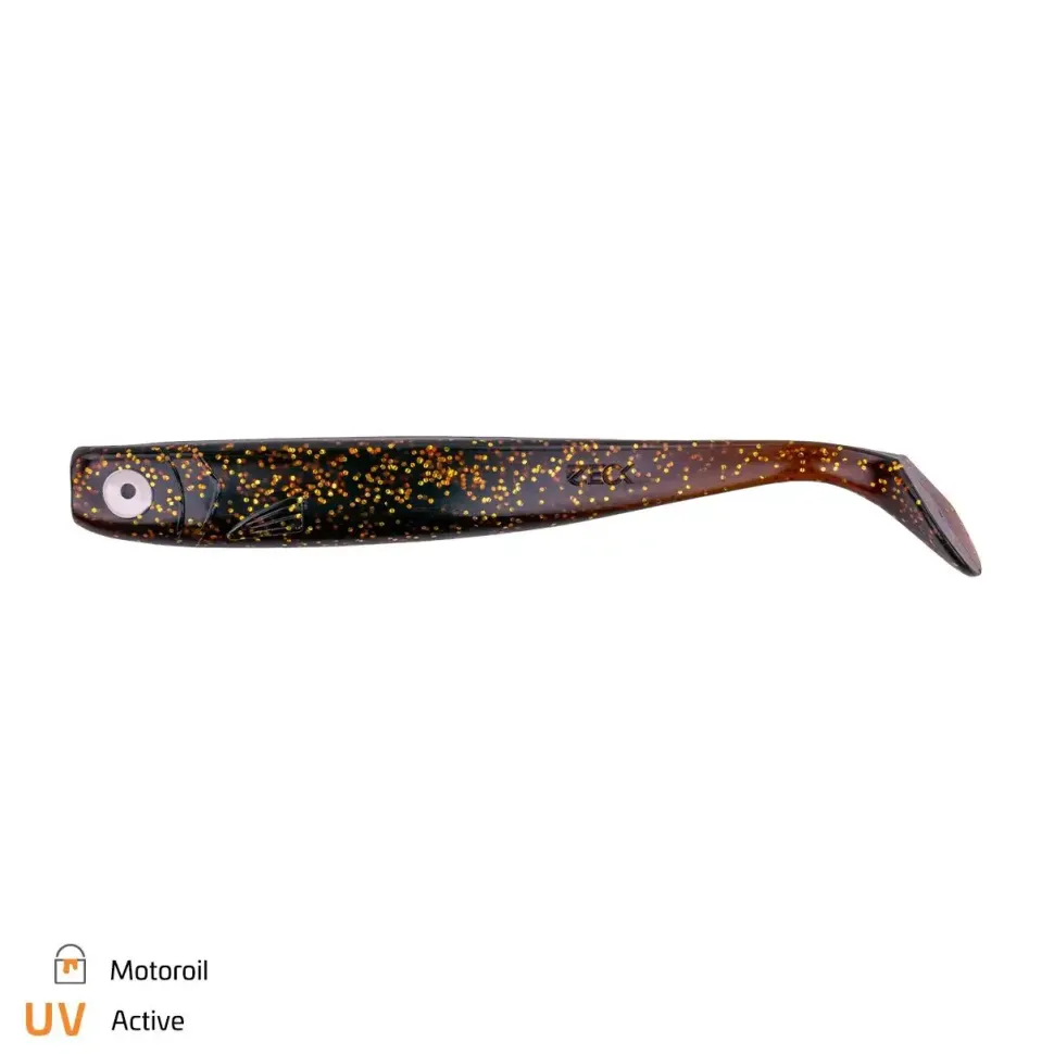 Zeck Zander Gummi von S. Hänel 16cm Törtelgrün