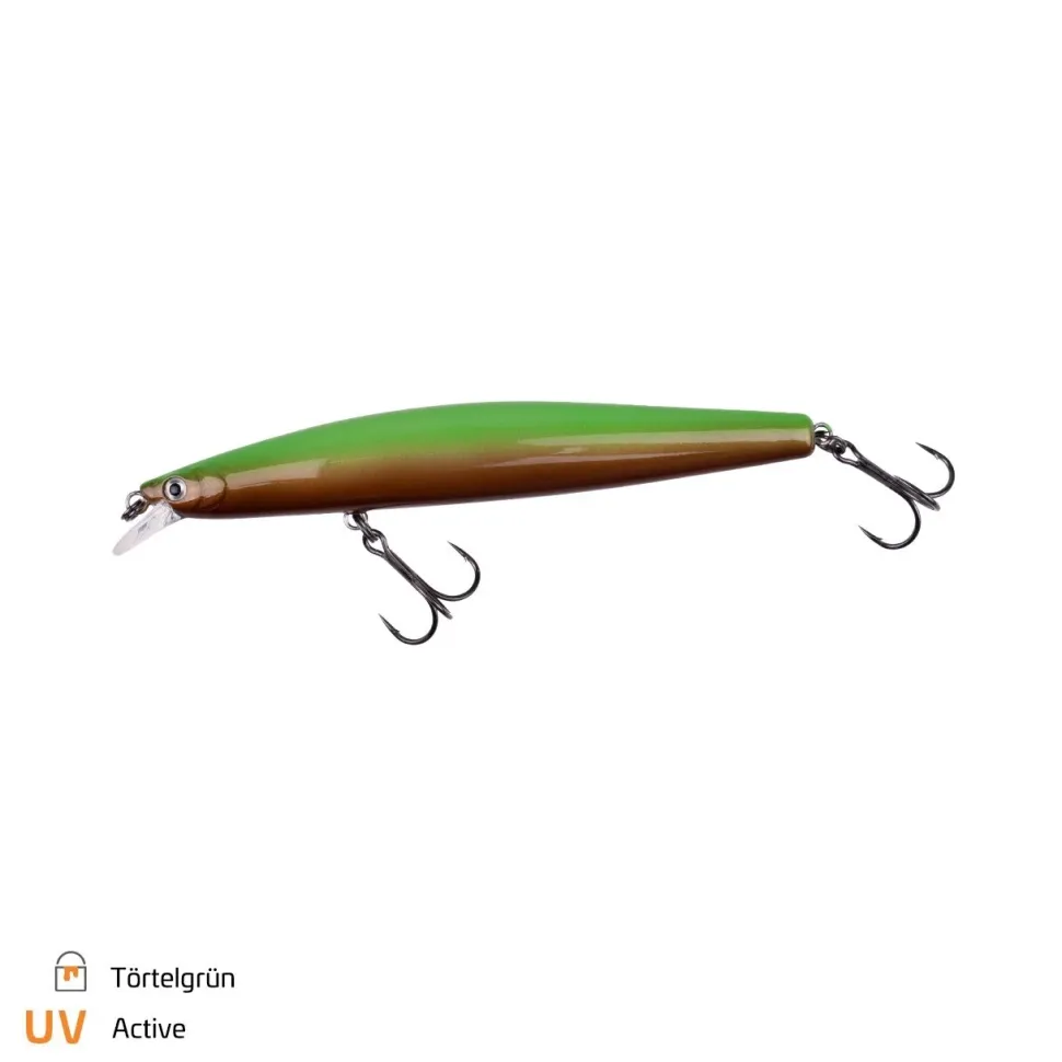 Zeck Zander Läufer von S. Hänel 10,5cm Nachtschatten